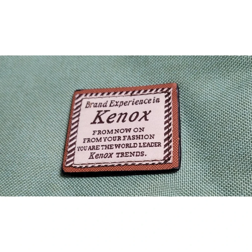 Kenox Backpack Unisex Mint Green Canvas Vintage Rucksack Laptop Bag Good